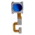 Fingerprint Sensor Flex Cable For Oppo F9 Blue By - Maxbhi Com