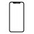 Replacement Front Glass For Apple Iphone 11 Black By - Maxbhi Com