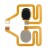 Fingerprint Sensor Flex Cable For Zte Blade A7s 2020 Black By - Maxbhi Com