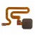 Fingerprint Sensor Flex Cable For Vivo Y79 Black By - Maxbhi Com