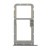 Sim Card Holder Tray For Motorola Moto G Fast White - Maxbhi Com