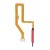 Fingerprint Sensor Flex Cable For Lg K52 Red By - Maxbhi Com