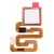 Fingerprint Sensor Flex Cable For Xiaomi Redmi 3x Silver By - Maxbhi Com