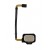 Fingerprint Sensor Flex Cable For Samsung Galaxy S8 Active Gold By - Maxbhi Com