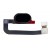 Fingerprint Sensor Flex Cable For Motorola Moto G5s Plus Black By - Maxbhi Com