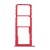Sim Card Holder Tray For Huawei Honor Play 8a Red - Maxbhi Com