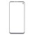 Replacement Front Glass For Samsung Galaxy A8s Black By - Maxbhi Com