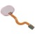 Fingerprint Sensor Flex Cable For Samsung Galaxy A8s Pink By - Maxbhi Com