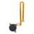 Fingerprint Sensor Flex Cable For Motorola Moto E6 Play Black By - Maxbhi Com