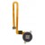 Fingerprint Sensor Flex Cable For Motorola Moto E6 Play Black By - Maxbhi Com