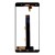 Lcd With Touch Screen For Lava Iris X9 Black By - Maxbhi Com