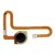 Fingerprint Sensor Flex Cable For Xiaomi Redmi Note 8 Black By - Maxbhi Com