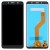 LCD with Touch Screen for Itel A36 Black