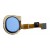 Fingerprint Sensor Flex Cable For Samsung Galaxy M11 Blue By - Maxbhi Com