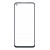 Replacement Front Glass For Realme 7 Black By - Maxbhi Com