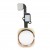 Home Button Complete For Apple Iphone 6 Plus Gold By - Maxbhi Com