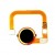 Fingerprint Sensor Flex Cable For Xiaomi Redmi Note 9 Grey By - Maxbhi Com
