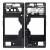 Lcd Frame Middle Chassis For Google Pixel 6 Pro Black By - Maxbhi Com