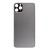 Back Panel Cover For Apple Iphone 11 Pro Max Grey - Maxbhi Com