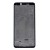 Lcd Frame Middle Chassis For Xiaomi Redmi 6 Black By - Maxbhi Com