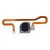 Fingerprint Sensor Flex Cable For Honor 7a Black By - Maxbhi Com