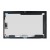 Lcd With Touch Screen For Nokia Lumia 2520 Black By - Maxbhi Com