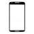 Replacement Front Glass For Motorola Nexus 6 Black By - Maxbhi Com