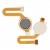 Fingerprint Sensor Flex Cable For Motorola Moto E40 Grey By - Maxbhi Com