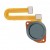 Fingerprint Sensor Flex Cable For Moto G9 Power Black By - Maxbhi Com