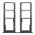 Sim Card Holder Tray For Samsung Galaxy A03 Black - Maxbhi Com