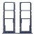 Sim Card Holder Tray For Samsung Galaxy A03 Blue - Maxbhi Com