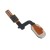 Fingerprint Sensor Flex Cable For Oppo A57 White By - Maxbhi Com