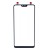 Replacement Front Glass For Oppo F7 Black By - Maxbhi Com
