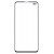 Replacement Front Glass For Samsung Galaxy S10 Plus Black By - Maxbhi Com