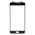 Replacement Front Glass For Samsung Galaxy C7 Pro Black By - Maxbhi Com