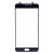 Replacement Front Glass For Samsung Galaxy C7 Pro Black By - Maxbhi Com