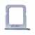 Sim Card Holder Tray For Samsung E700m With Dual Sim Black - Maxbhi Com