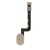 Fingerprint Sensor Flex Cable For Moto G5s White By - Maxbhi Com
