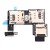 Mmc With Sim Card Reader For Motorola Moto G 2nd Gen Dual Sim By - Maxbhi Com