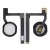 Home Button Complete For Apple Ipad 5 Mini White By - Maxbhi Com