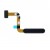 Fingerprint Sensor Flex Cable For Samsung Galaxy M32 Black By - Maxbhi Com