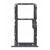 Sim Card Holder Tray For Xiaomi Pocophone F1 Black - Maxbhi Com