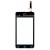 Touch Screen Digitizer For Lava Iris 405 Black By - Maxbhi Com
