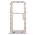 Sim Card Holder Tray For Huawei Honor 6a Pro Silver - Maxbhi Com