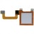 Fingerprint Sensor Flex Cable For Huawei Y6 Pro 2017 Silver By - Maxbhi Com