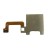 Fingerprint Sensor Flex Cable For Huawei Y6 Pro 2017 White By - Maxbhi Com