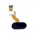 Fingerprint Sensor Flex Cable For Doogee Bl7000 Black By - Maxbhi Com