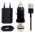 3 in 1 Charging Kit for LG A395 with USB Wall Charger, Car Charger & USB Data Cable