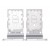 Sim Card Holder Tray For Samsung Galaxy S22 Ultra 5g White - Maxbhi Com