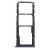 Sim Card Holder Tray For Oppo A16k Black - Maxbhi Com